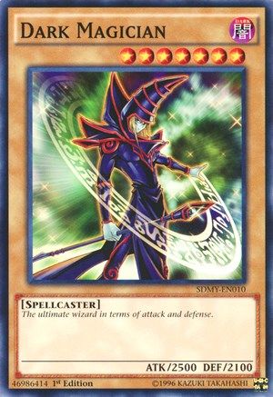 Image of Dark Magician (SDMY-EN010) - Structure Deck: Yugi Muto 1st Edition