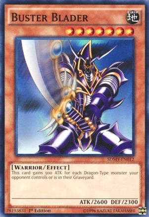 Image of Buster Blader (SDMY-EN012) - Structure Deck: Yugi Muto 1st Edition