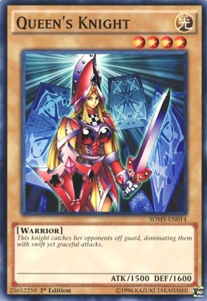 Image of Queen's Knight (SDMY-EN014) - Structure Deck: Yugi Muto 1st Edition