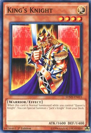 Image of King's Knight (SDMY-EN015) - Structure Deck: Yugi Muto 1st Edition