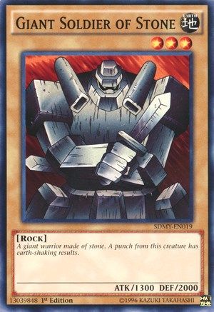 Image of Giant Soldier of Stone (SDMY-EN019) - Structure Deck: Yugi Muto 1st Edition