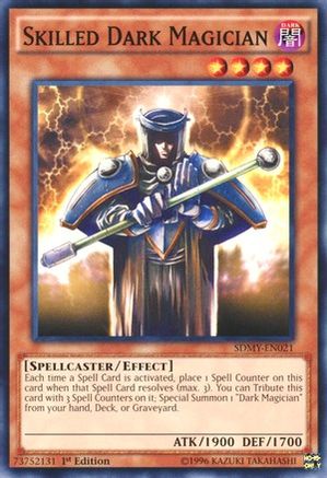 Image of Skilled Dark Magician (SDMY-EN021) - Structure Deck: Yugi Muto 1st Edition