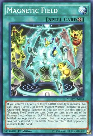 Image of Magnetic Field (SDMY-EN024) - Structure Deck: Yugi Muto 1st Edition
