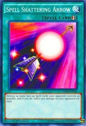 Image of Spell Shattering Arrow (SDMY-EN030) - Structure Deck: Yugi Muto 1st Edition
