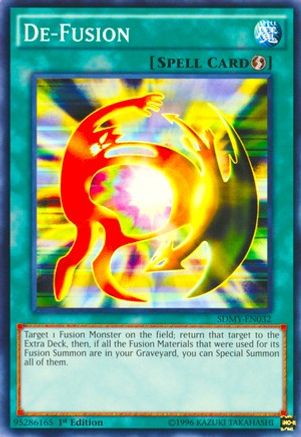 Image of De-Fusion (SDMY-EN032) - Structure Deck: Yugi Muto 1st Edition