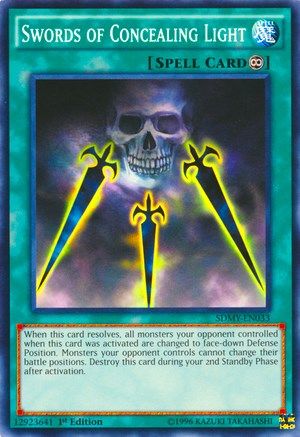 Image of Swords of Concealing Light (SDMY-EN033) - Structure Deck: Yugi Muto 1st Edition