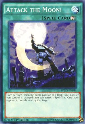 Image of Attack the Moon! (SDMY-EN034) - Structure Deck: Yugi Muto 1st Edition