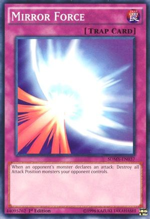 Image of Mirror Force (SDMY-EN037) - Structure Deck: Yugi Muto 1st Edition