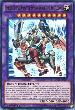 Image of Imperion Magnum the Superconductive Battlebot (SDMY-EN041) - Structure Deck: Yugi Muto 1st Edition