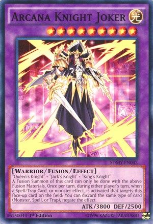 Image of Arcana Knight Joker (SDMY-EN042) - Structure Deck: Yugi Muto 1st Edition