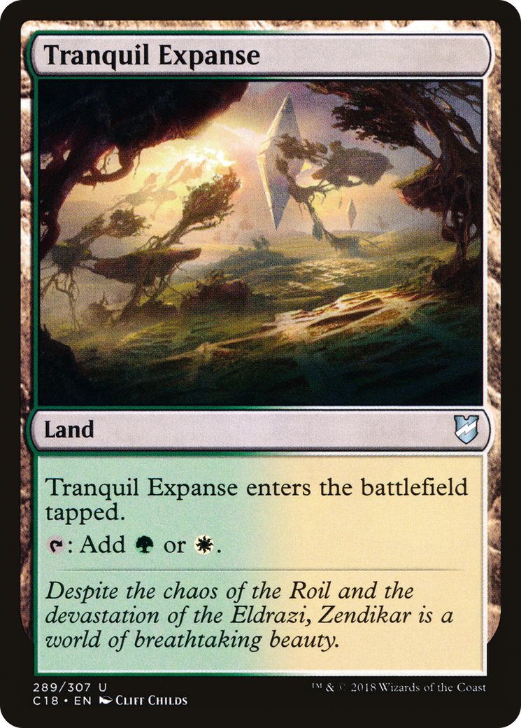 Image of Tranquil Expanse (C18-289) - Commander 2018