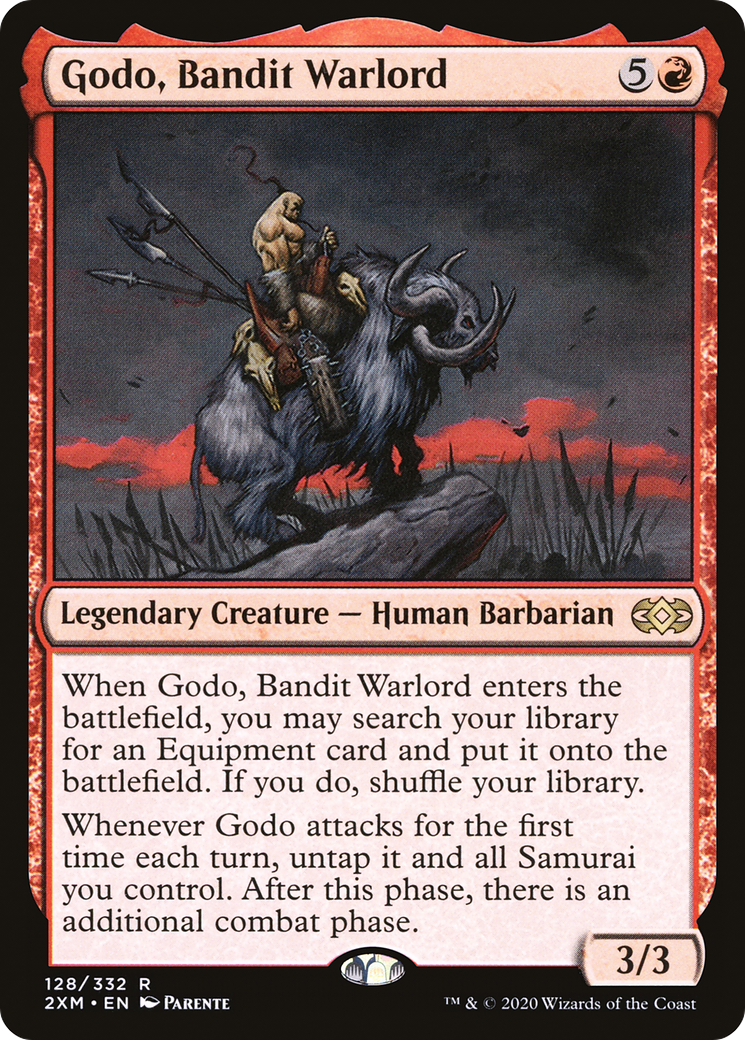 Image of Godo, Bandit Warlord (2XM-128) - Double Masters