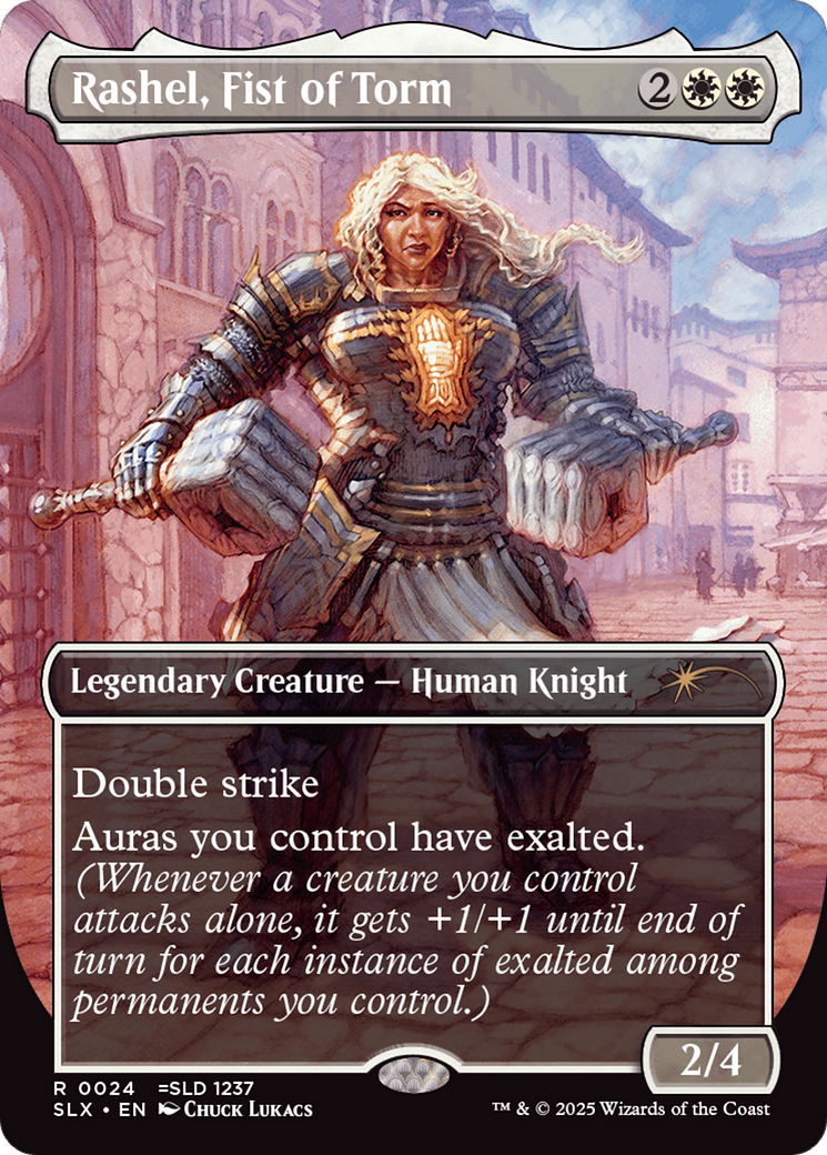 Image of Rashel, Fist of Torm (SLX-024) - Universes Within (Borderless)