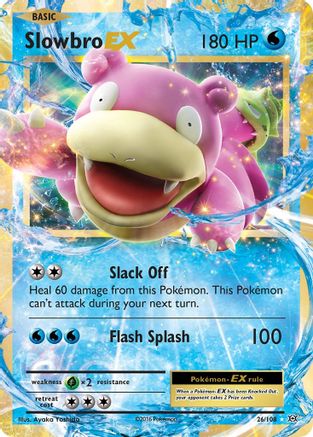 Image of Slowbro EX 026/108  - Holofoil XY  Evolutions - Ultra Rare