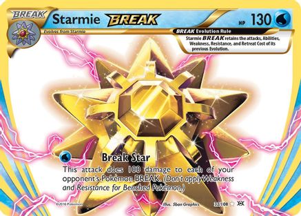 Image of Starmie BREAK 032/108  - Holofoil XY  Evolutions - Rare BREAK