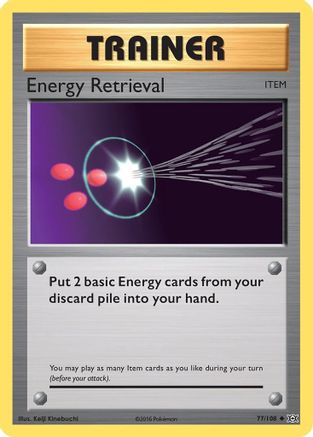 Image of Energy Retrieval 077/108  XY  Evolutions - Uncommon