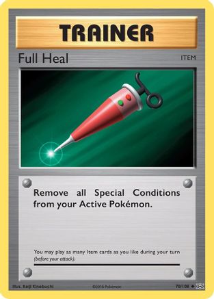 Image of Full Heal 078/108  XY  Evolutions - Uncommon