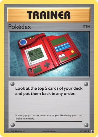 Image of Pokedex 082/108  - Reverse Holofoil XY  Evolutions - Uncommon