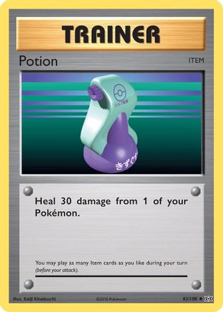 Image of Potion 083/108  XY  Evolutions - Uncommon