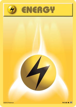 Image of Lightning Energy 094/108  XY  Evolutions - Common