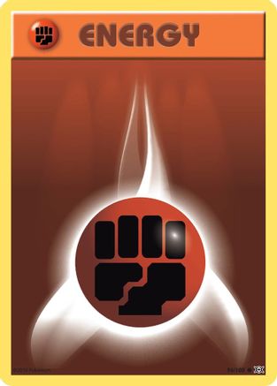 Image of Fighting Energy 096/108  - Reverse Holofoil XY  Evolutions - Common