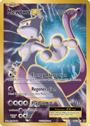 Image of Mewtwo EX (Full Art) 103/108  - Holofoil XY  Evolutions - Ultra Rare