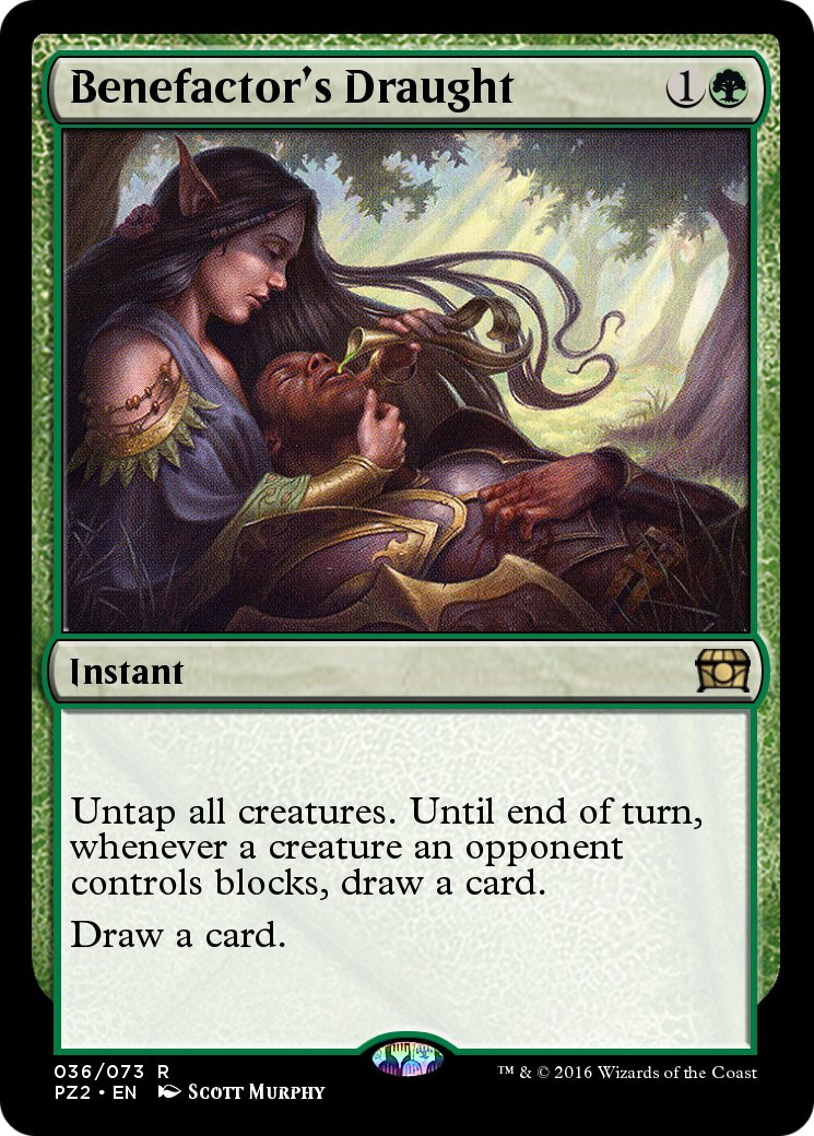Image of Benefactor's Draught (PZ2-036) - Treasure Chest Foil