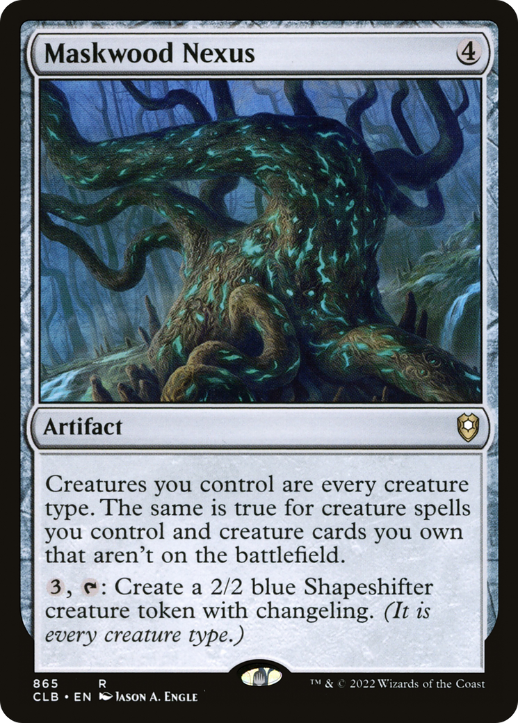 Image of Maskwood Nexus (CLB-865) - Commander Legends: Battle for Baldur's Gate