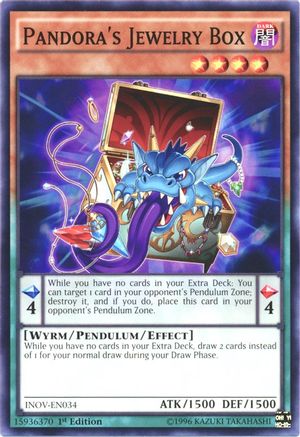 Image of Pandora's Jewelry Box (INOV-EN034) - Invasion: Vengeance 1st Edition