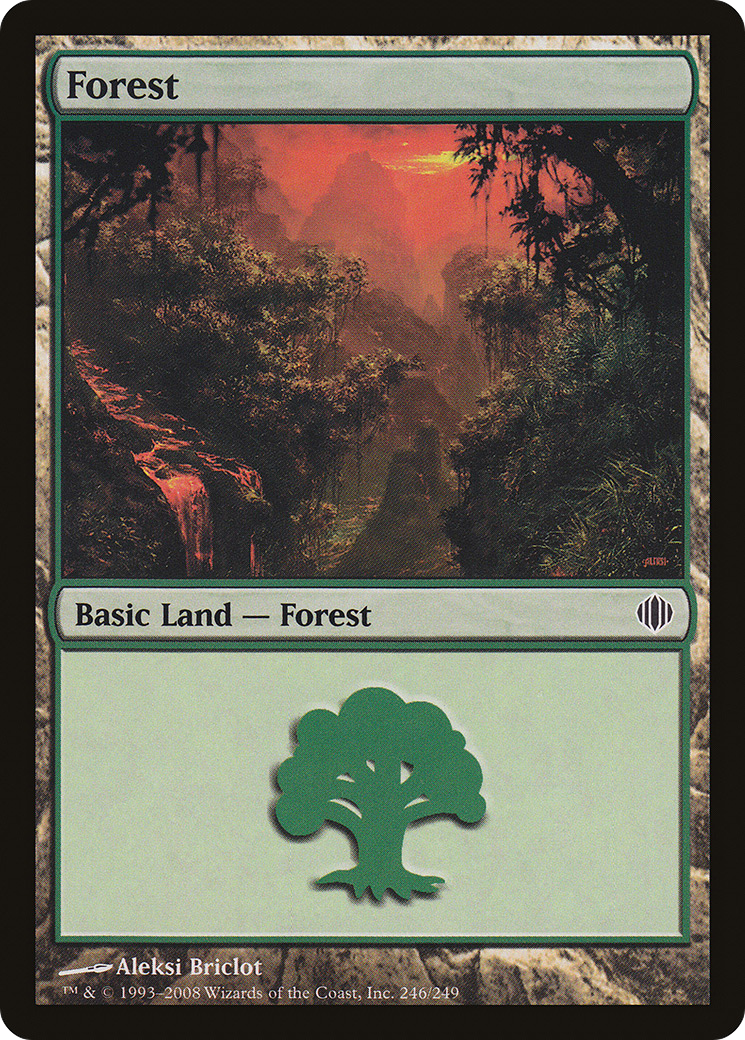 Image of Forest (246) (ALA-246) - Shards of Alara