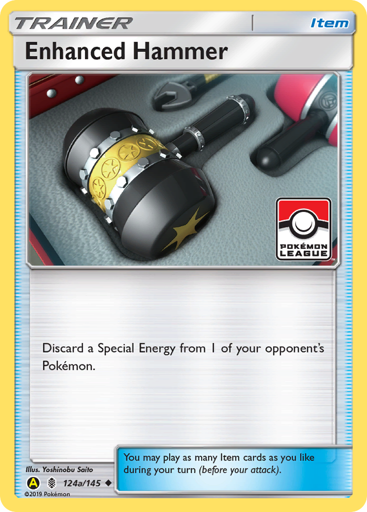 Image of Enhanced Hammer 124a/145  - Reverse Holofoil League & Championship Cards - Promo