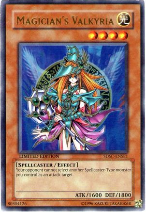 Image of Magician's Valkyria (SDSC-ENSE1) - Structure Deck: Spellcaster's Command Limited