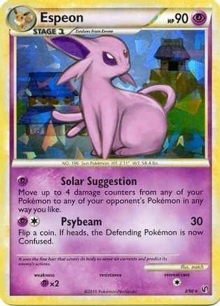 Image of Espeon 002/090  - Holofoil Deck Exclusives - Holo Rare
