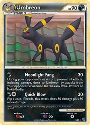 Image of Umbreon 010/090  Deck Exclusives - Rare