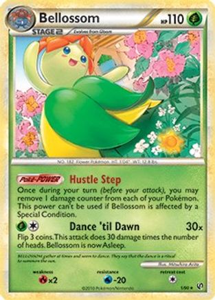 Image of Bellossom 001/090  Deck Exclusives - Rare