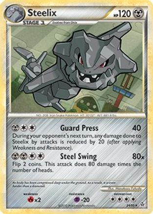 Image of Steelix 024/095  - Holofoil Deck Exclusives - Holo Rare