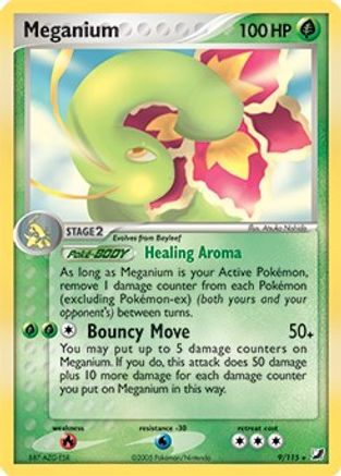 Image of Meganium 009/115  Deck Exclusives - Rare