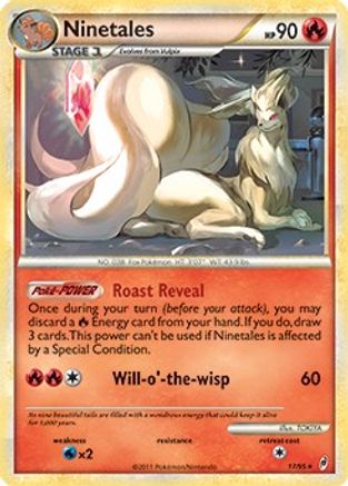 Image of Ninetales 017/095  Deck Exclusives - Rare