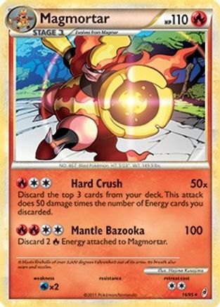 Image of Magmortar 016/95  Deck Exclusives - Rare