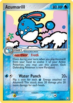 Image of Azumarill 001/109  Deck Exclusives - Rare