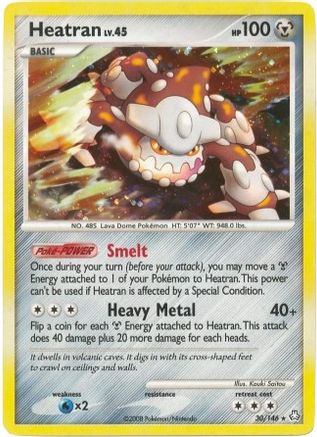 Image of Heatran 030/146  - Holofoil Deck Exclusives - Holo Rare