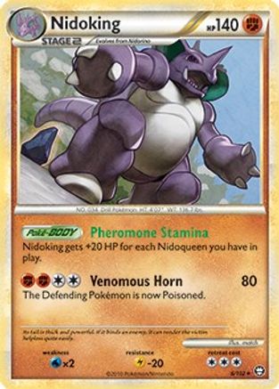 Image of Nidoking 006/102  Deck Exclusives - Rare