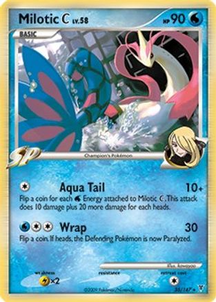 Image of Milotic C 035/147  - Holofoil Deck Exclusives - Holo Rare