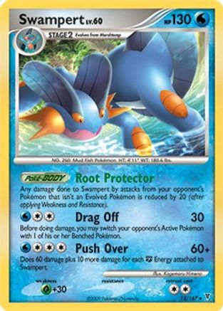 Image of Swampert 012/147  Deck Exclusives - Rare