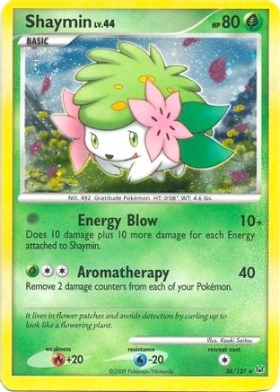 Image of Shaymin 038/127  - Holofoil Deck Exclusives - Holo Rare