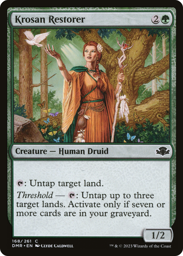 Image of Krosan Restorer (DMR-168) - Dominaria Remastered