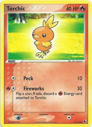 Image of Torchic 073  EX Battle Stadium - Common