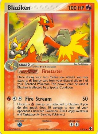 Image of Blaziken 003  EX Battle Stadium - Rare