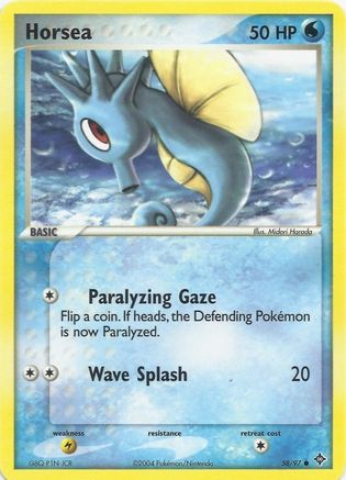 Image of Horsea 058  EX Battle Stadium - Common