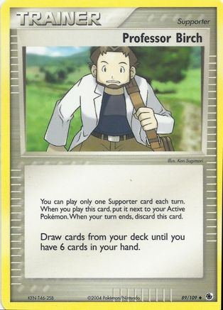 Image of Professor Birch 089  EX Battle Stadium - Uncommon